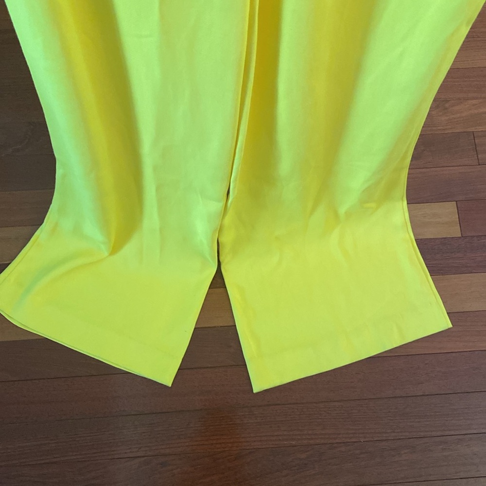Ramy  Brook strapless yellow Vivian jumpsuit size 6 - Picture 5 of 12